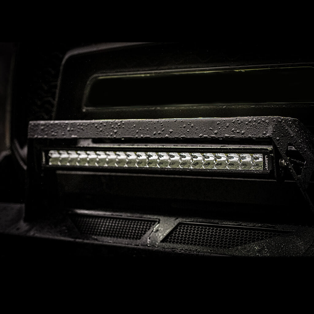 22 Inch Off-Road LED Light Bars Bumper Grille Combo Flood Spot Single Row - LASFIT