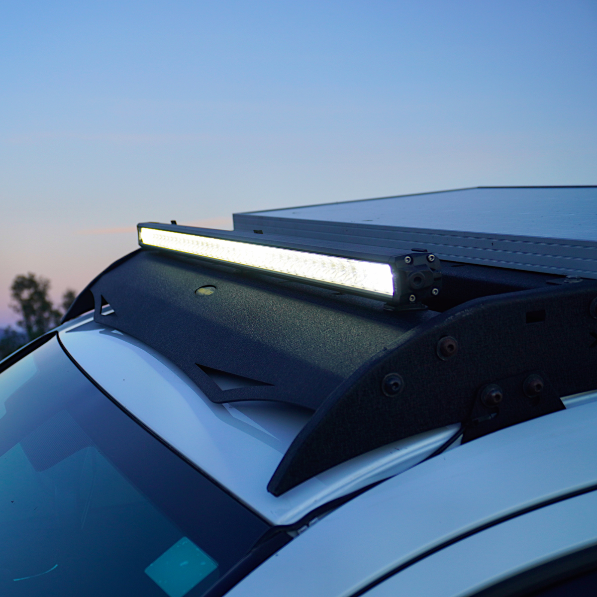 42 Inch Off-Road LED Light Bars Roof Windshield Combo Flood Spot Single Row - LASFIT