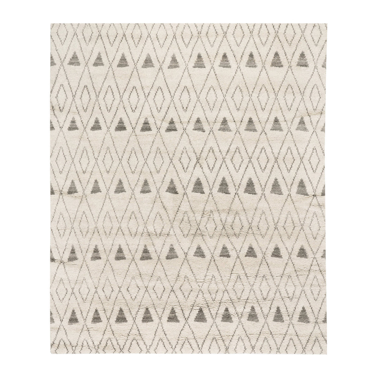 Masinissa Hand Knotted Wool Rug | Natural