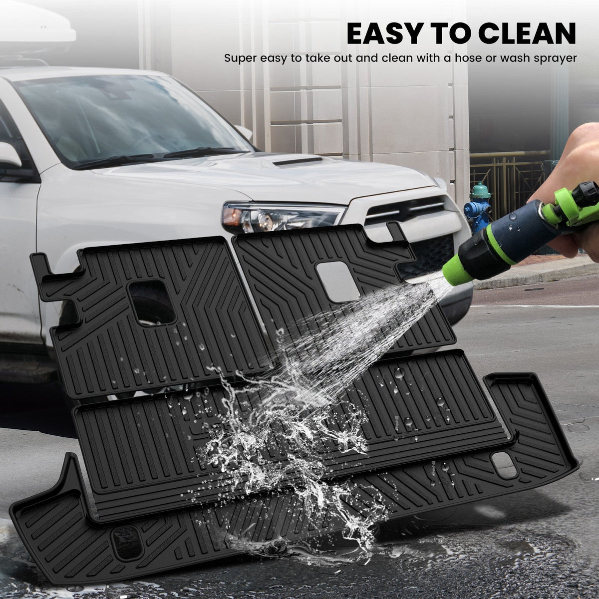 Fit for 2013-2024 Toyota 4Runner Floor Mats or Seatback & Cargo Mats