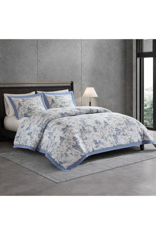 Village Toile 3 Piece Comforter Mini Set
