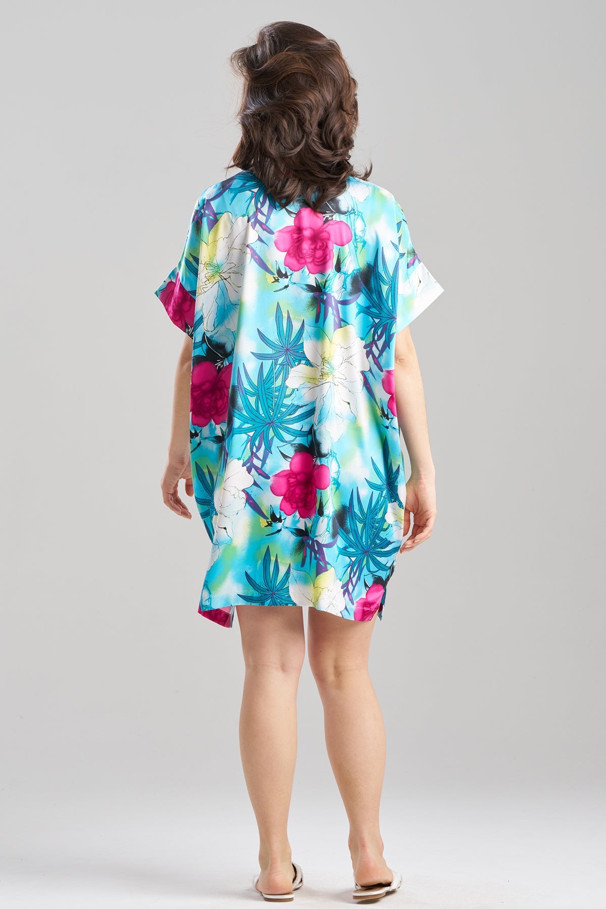 Viva Printed Satin Sleepshirt