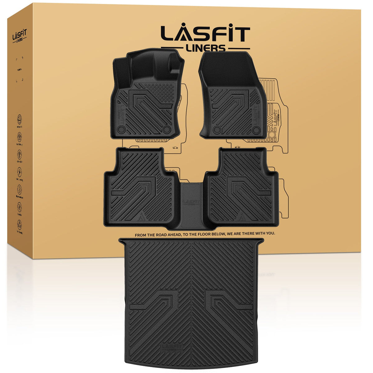 Fit for 2018-2024 Volkswagen Tiguan Custom Floor Mats or Seatback Mat or Cargo Mat