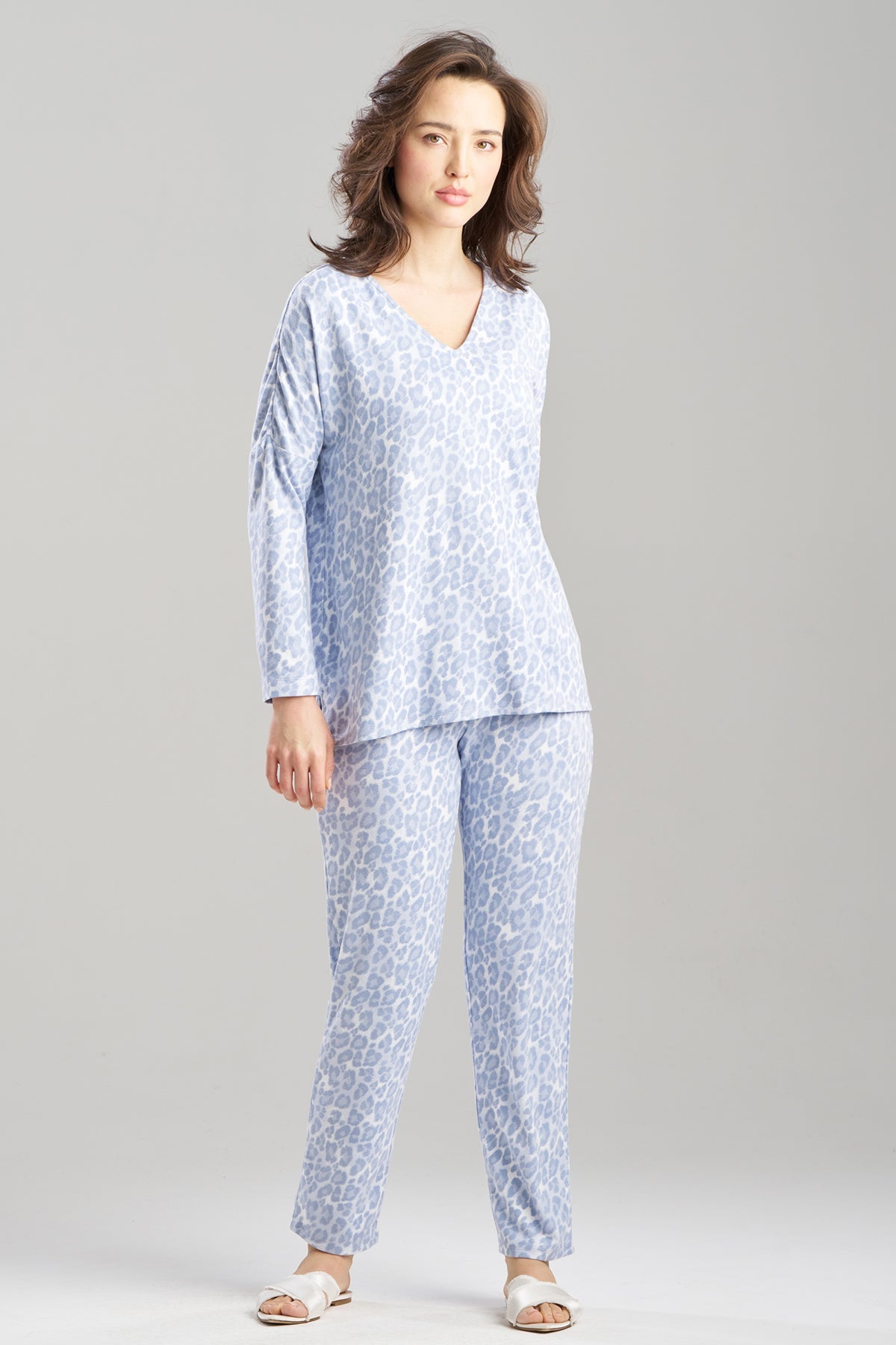 Wild Instinct Printed Brushed Knit PJ Set