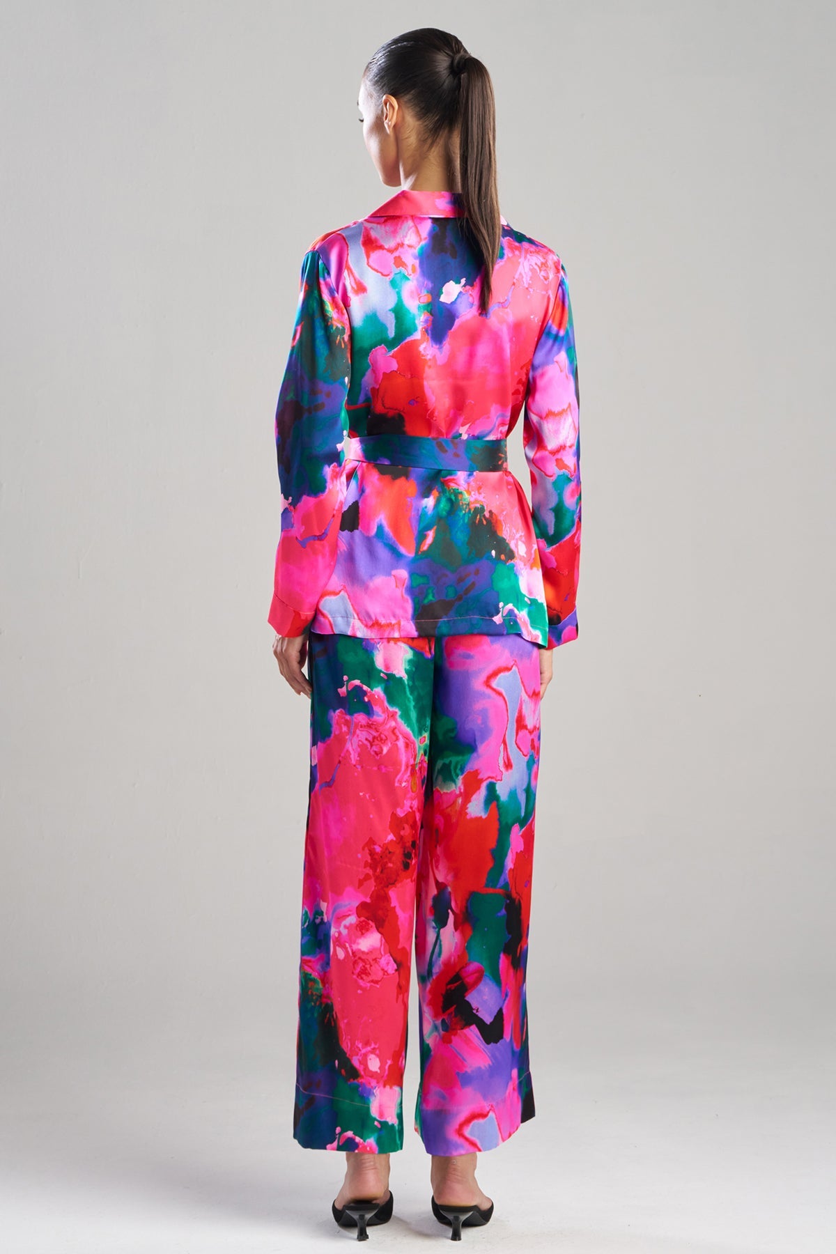Wild Opal Silk PJ Set