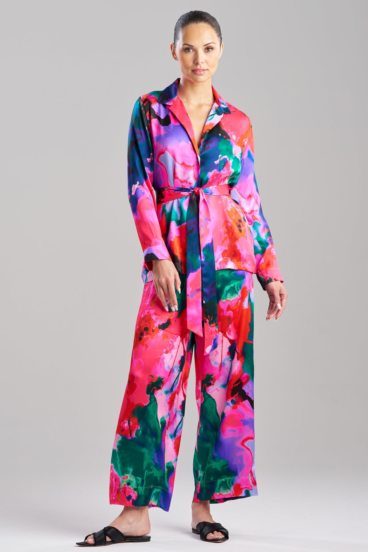 Wild Opal Silk PJ Set