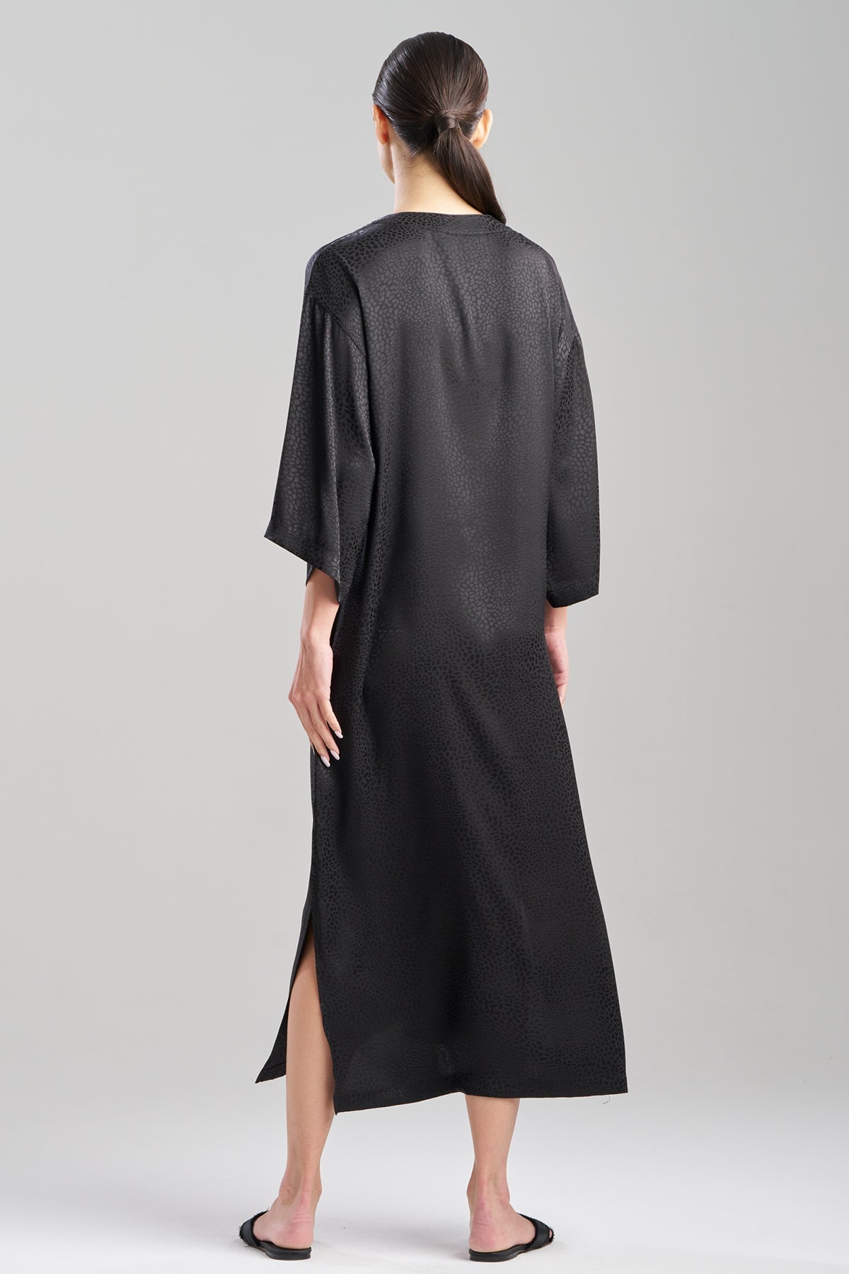Wilderness Satin Jacquard Caftan