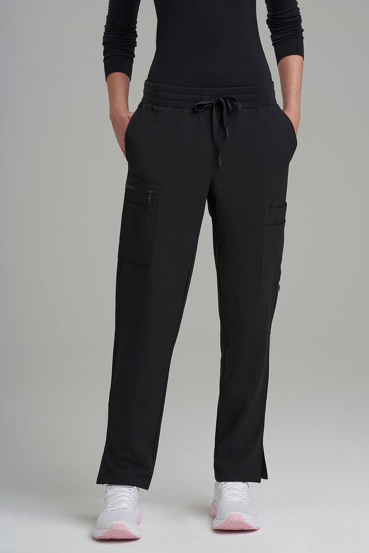 Women's 9-Pocket Straight Leg Scrub Pants