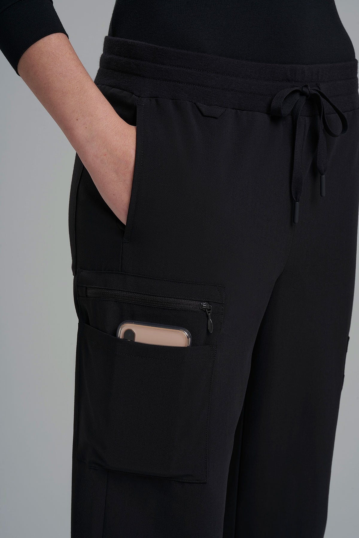 Women's 9-Pocket Straight Leg Scrub Pants