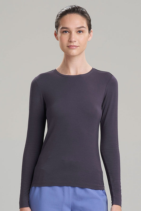 Women's Luxe Long Sleeve Underscrub Shirt