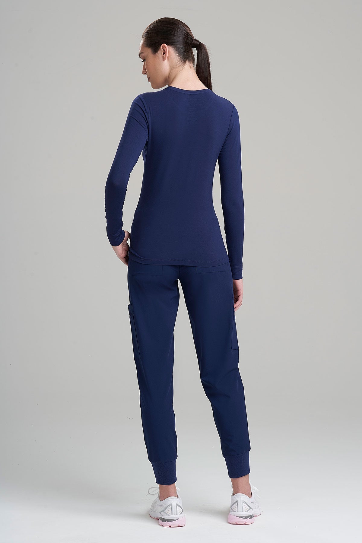 Women's Luxe Long Sleeve Underscrub Shirt