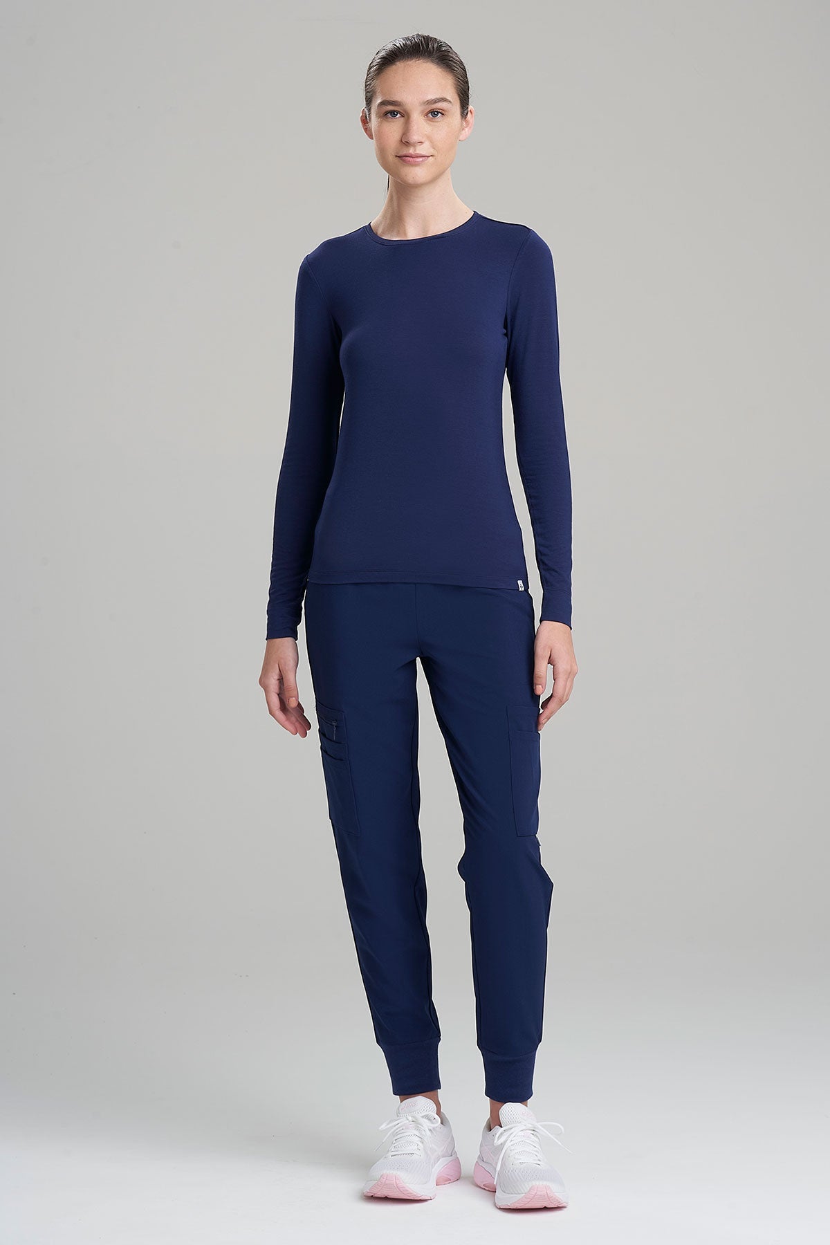 Women's Luxe Long Sleeve Underscrub Shirt