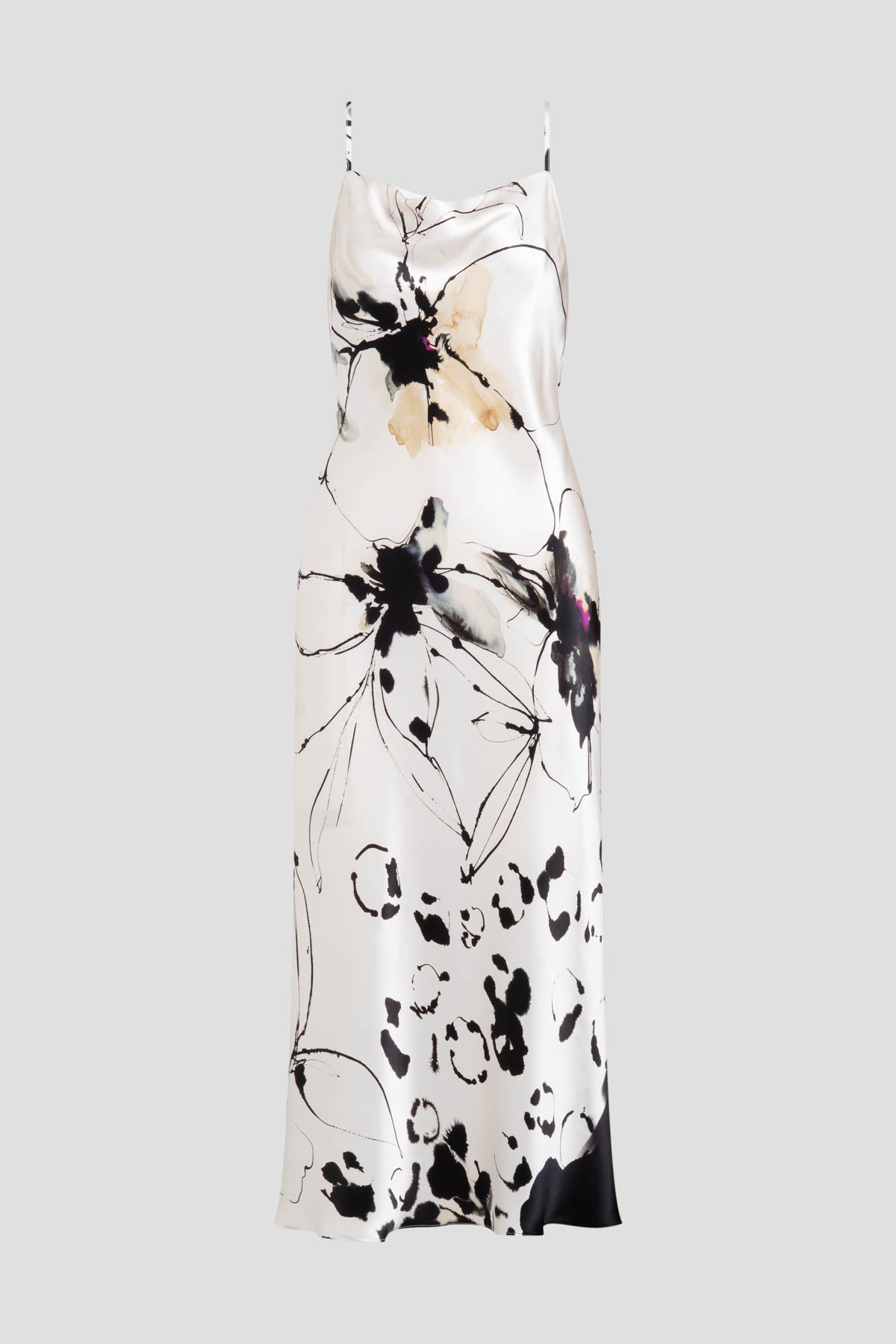 Yumi Silk Slip Dress