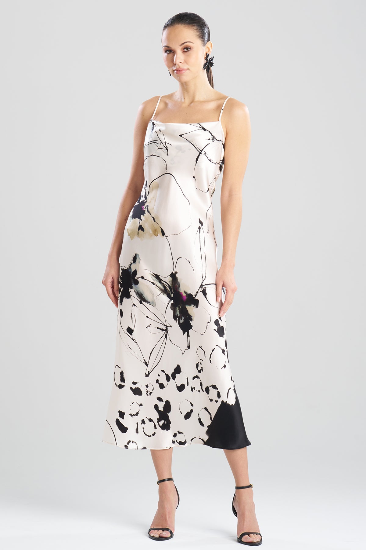 Yumi Silk Slip Dress